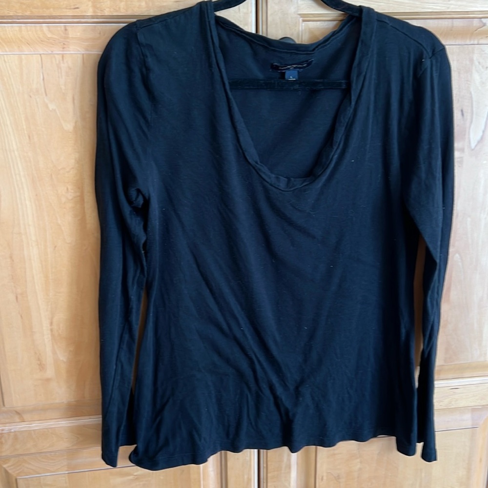 Black long sleeve shirt